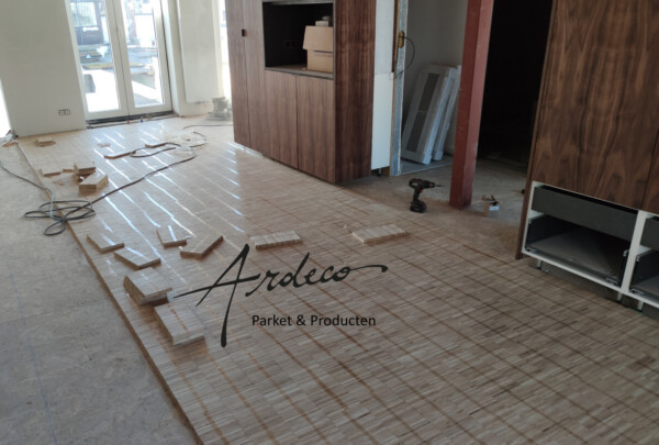 lamel op kant lames sur chant industrial flooring parquet ardeco