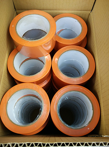 oranje tape pvc orange tape