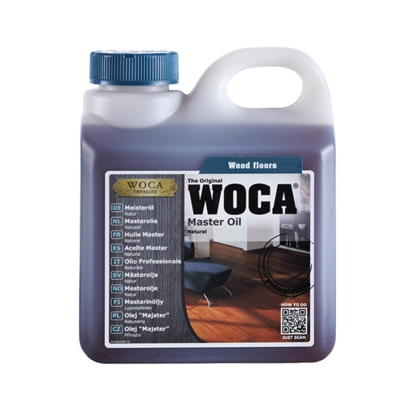 woca masteroil master floor oil master olie naturel wit